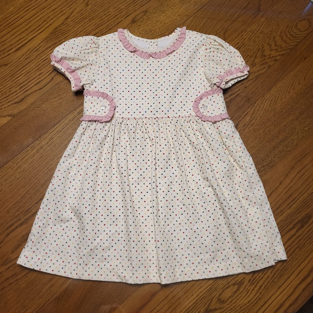 James and Lottie Polka Dot Dress